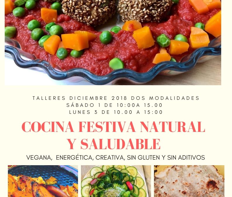 Taller presencial Comida Festiva