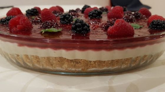 Cheseecake Vegana: sin azúcar y sin gluten