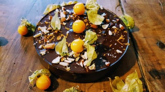 Tarta de Algarroba